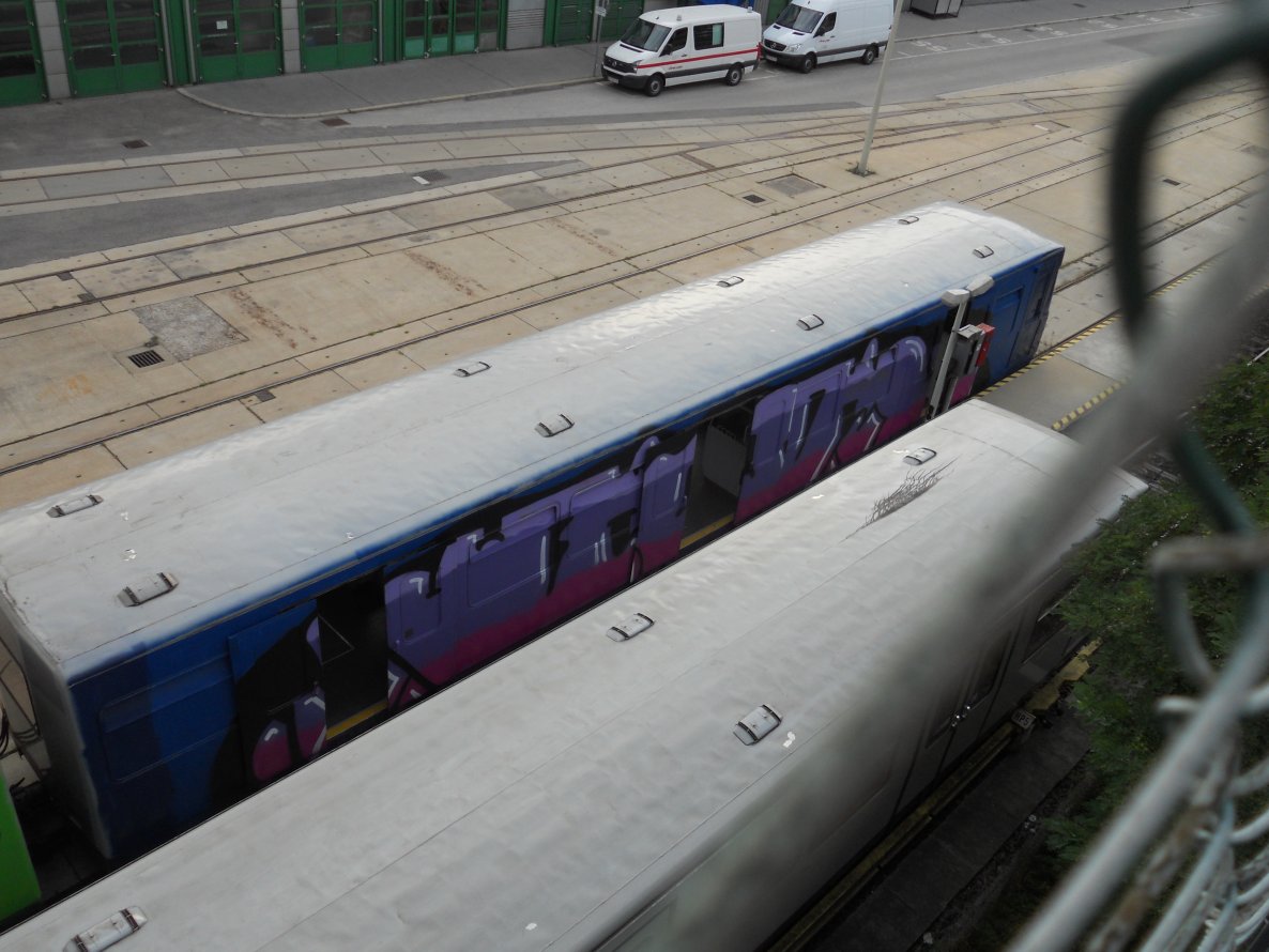 Graffiti Train - Photo by Ghostwritter