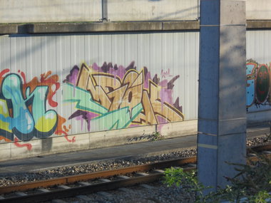 Graffiti Bombing - Photo by Ghostwritter