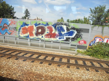 Graffiti Bombing - Photo by Ghostwritter