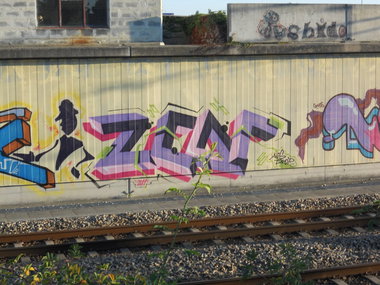 Graffiti Bombing - Photo by Ghostwritter