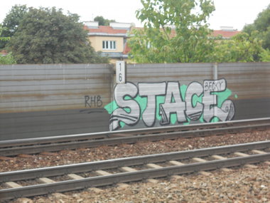 Graffiti Bombing - Photo by Ghostwritter