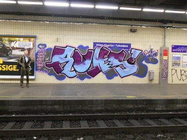 Graffiti Bombing - Photo by Ghostwritter