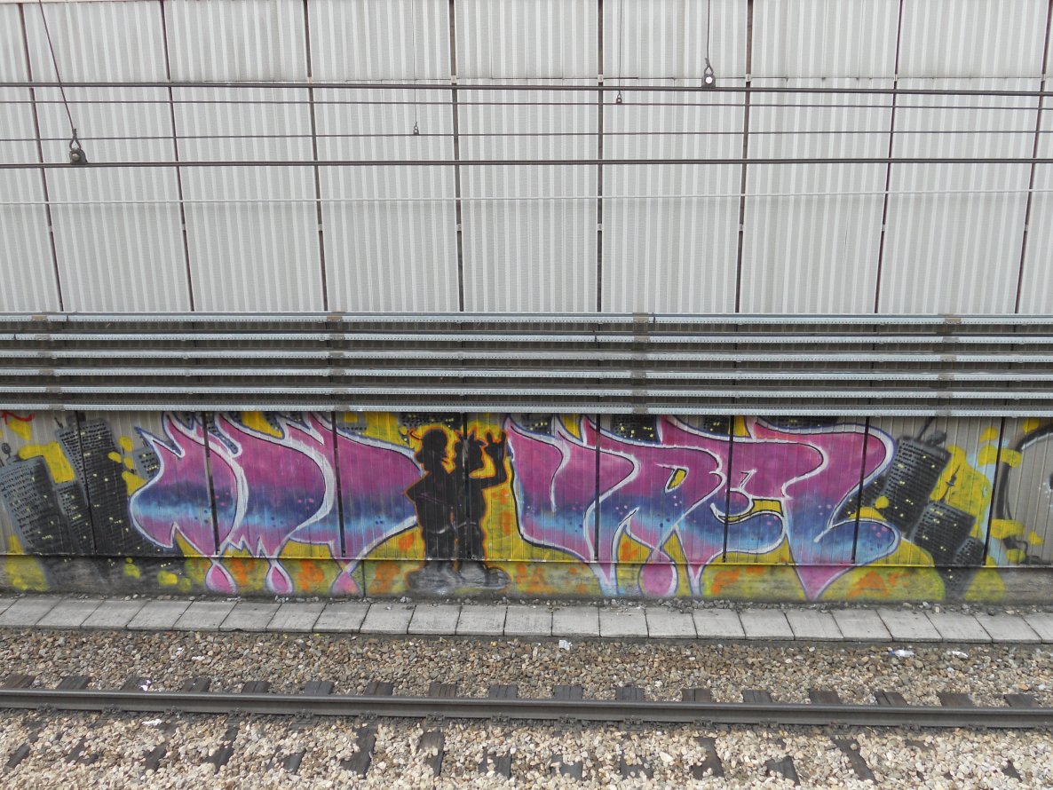 Graffiti Bombing - Photo by Ghostwritter