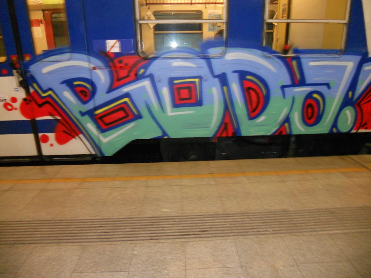 Graffiti Train - Photo by Ghostwritter (2013)