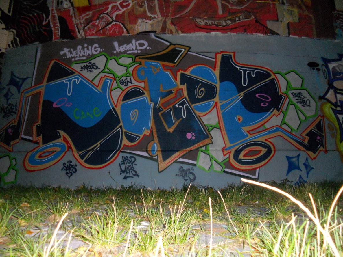 Graffiti Wall in Poland - Photo by Ghostwritter - Raus, Turbo, Ulfs
