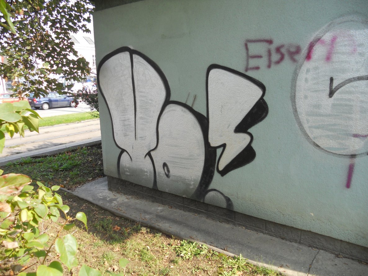 Graffiti Bombing - Photo by Ghostwritter