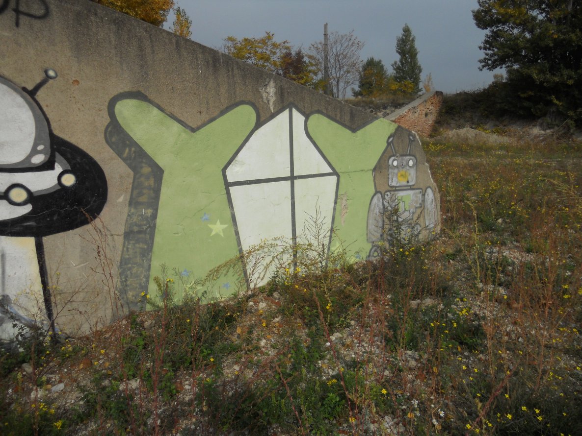 Graffiti Bombing in Vienna - Photo by Ghostwritter