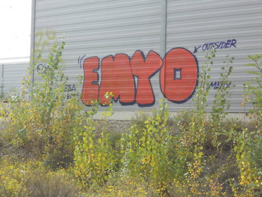 Graffiti Bombing in Vienna - Photo by Ghostwritter