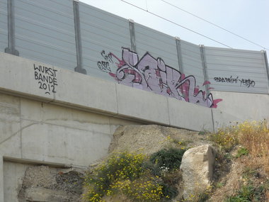 Graffiti Bombing in Vienna - Photo by Ghostwritter