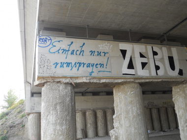 Graffiti Street Art in Vienna - Photo by Ghostwritter