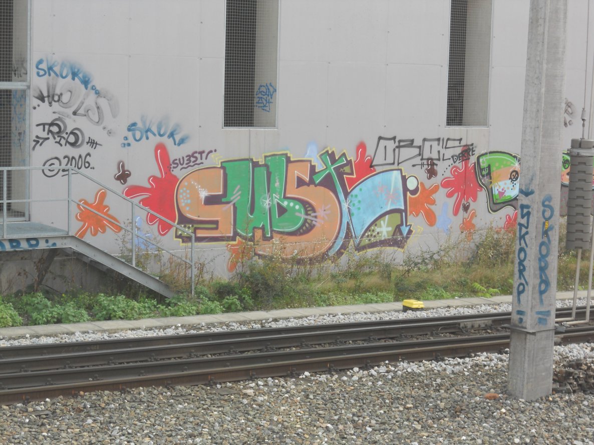 Graffiti Bombing in Vienna - Photo by Ghostwritter