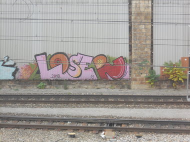 Graffiti Bombing in Vienna - Photo by Ghostwritter