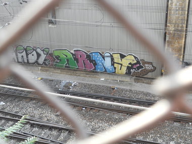 Graffiti Bombing in Vienna - Photo by Ghostwritter