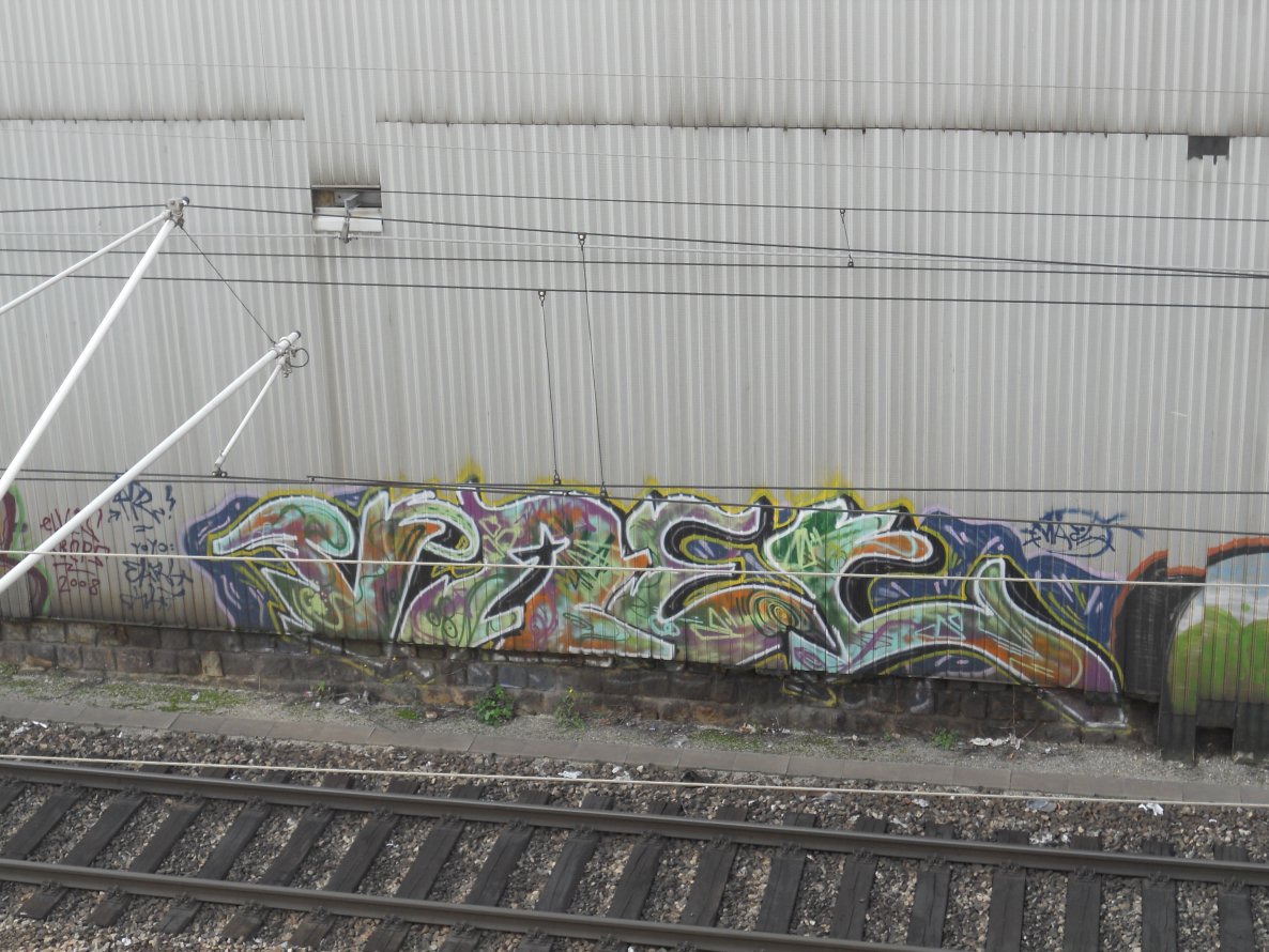 Graffiti Bombing in Vienna - Photo by Ghostwritter