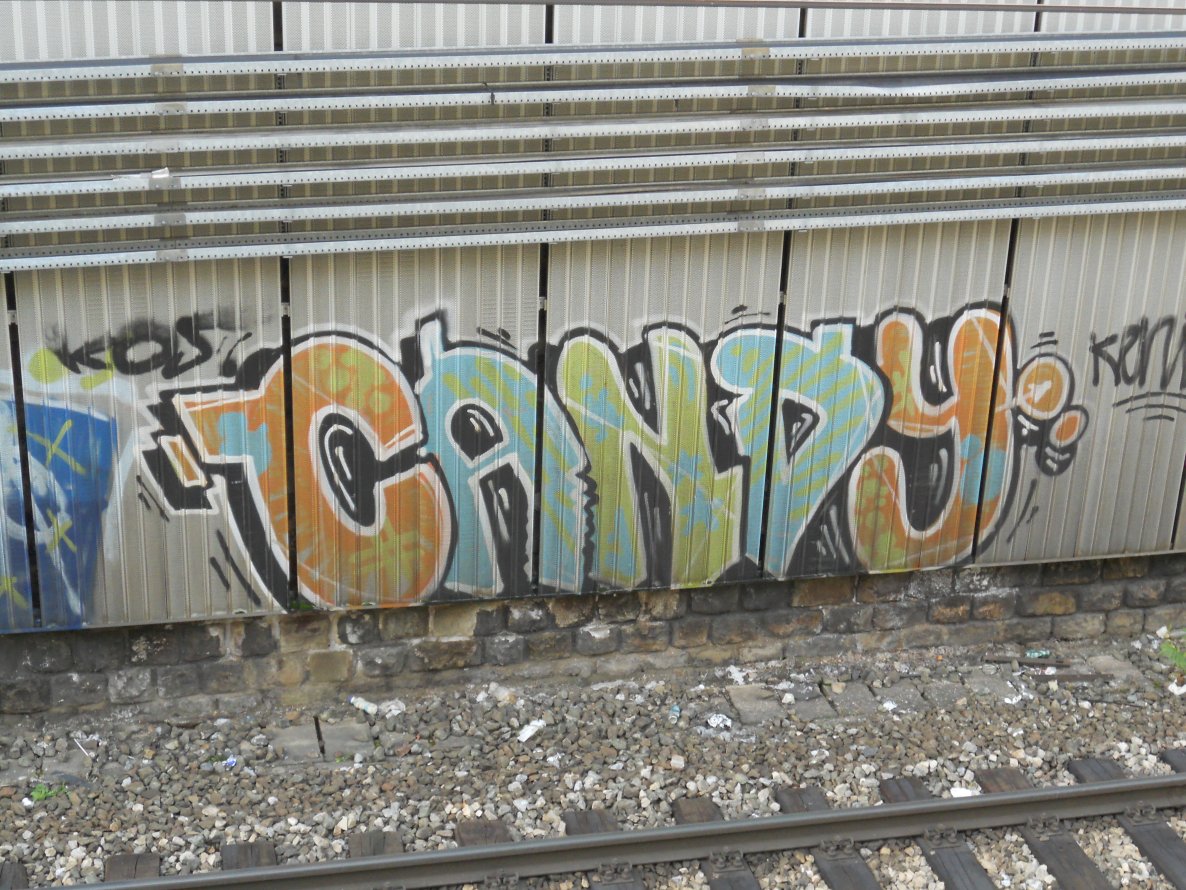 Graffiti Bombing in Vienna - Photo by Ghostwritter