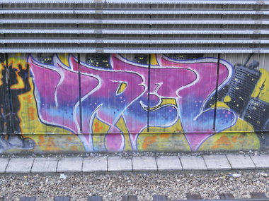 Graffiti Bombing in Vienna - Photo by Ghostwritter