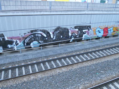 Graffiti Bombing in Vienna - Photo by Ghostwritter