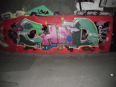 Graffiti Wall - Photo by Ghostwritter