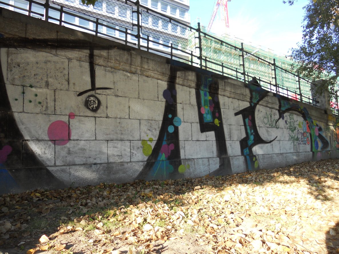 Graffiti Bombing - Photo by Ghostwritter