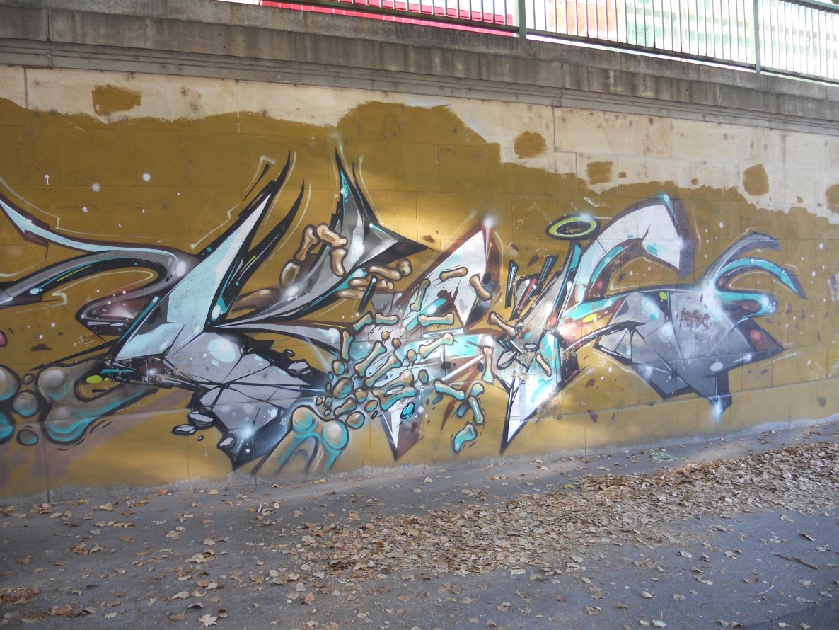Graffiti Wall - Photo by Ghostwritter