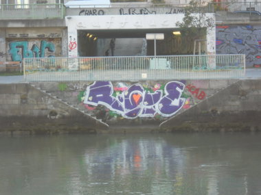 Graffiti Bombing - Photo by Ghostwritter