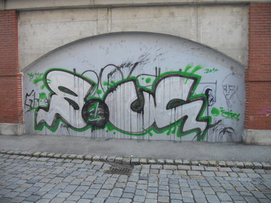 Graffiti Bombing - Photo by Ghostwritter