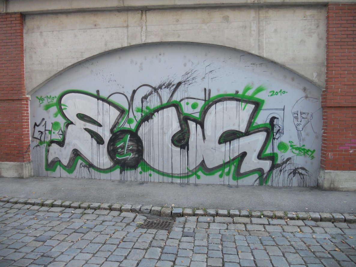 Graffiti Bombing - Photo by Ghostwritter