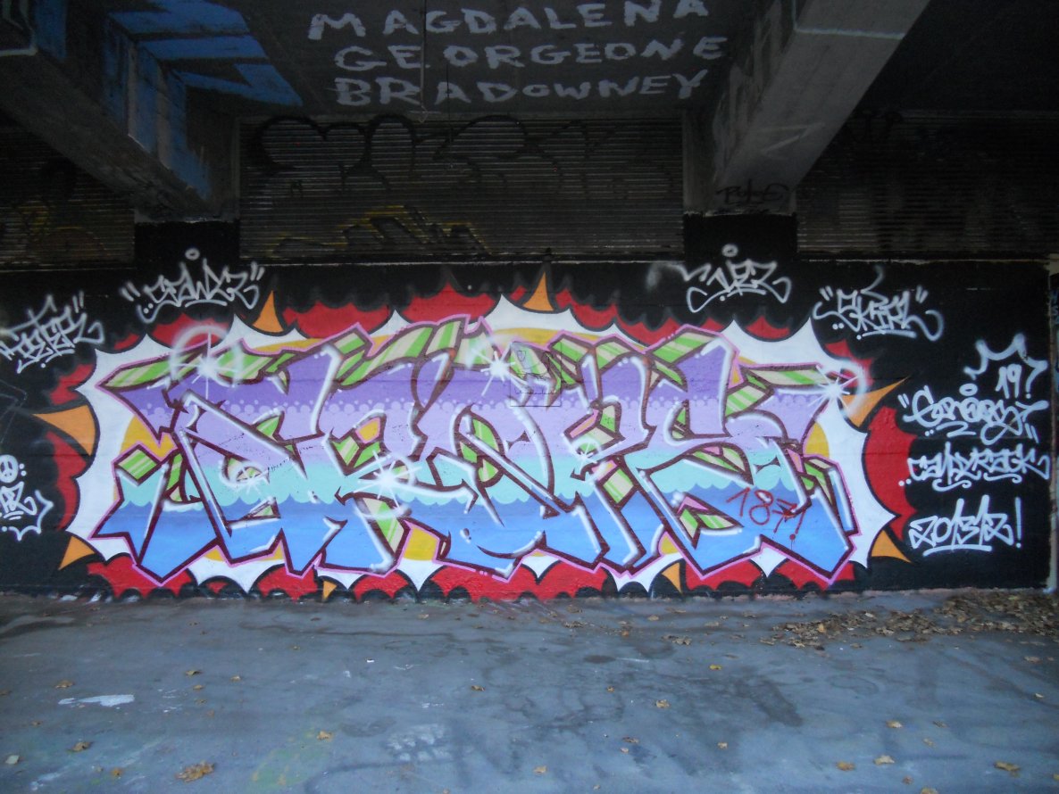 Graffiti Wall - Photo by Ghostwritter