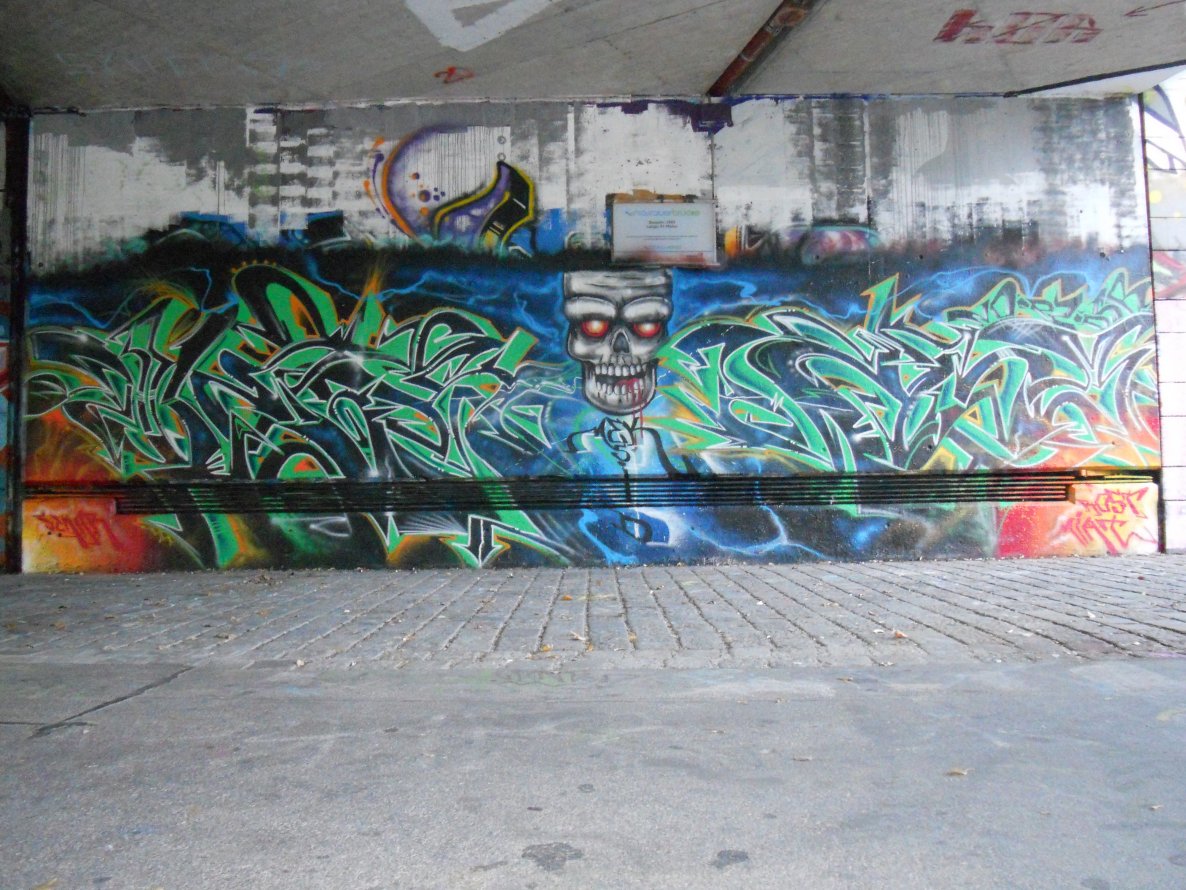 Graffiti Wall - Photo by Ghostwritter