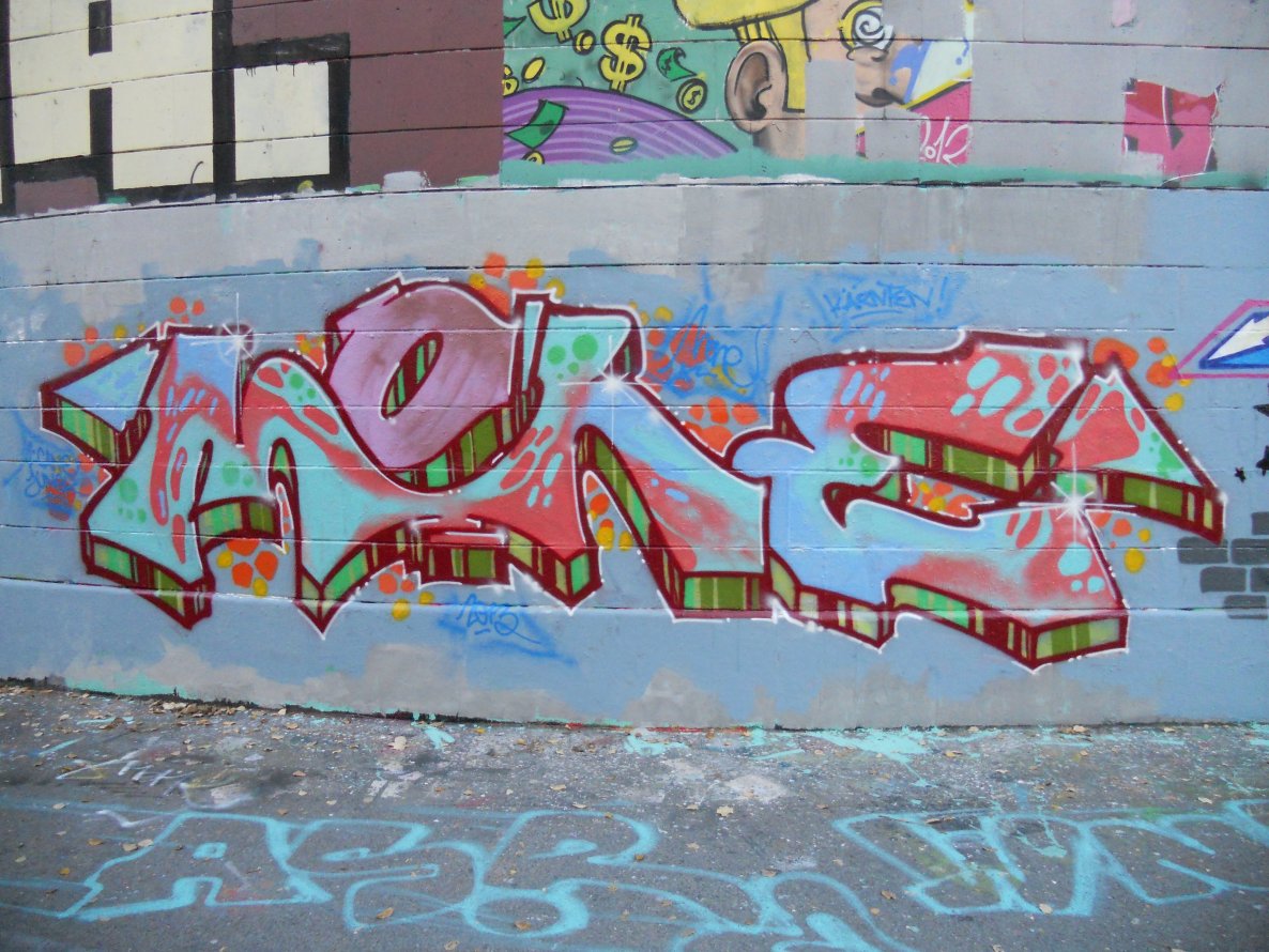 Graffiti Wall - Photo by Ghostwritter