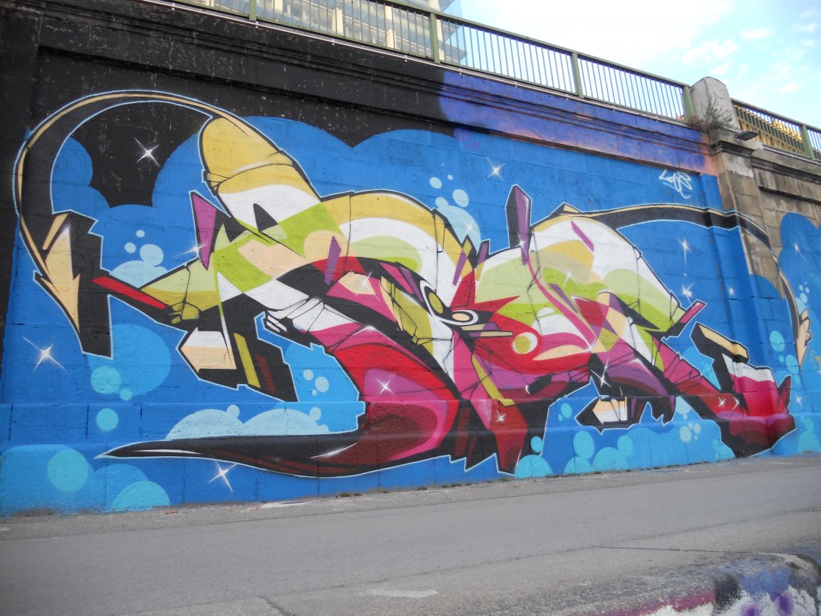 Graffiti Wall - Photo by Ghostwritter