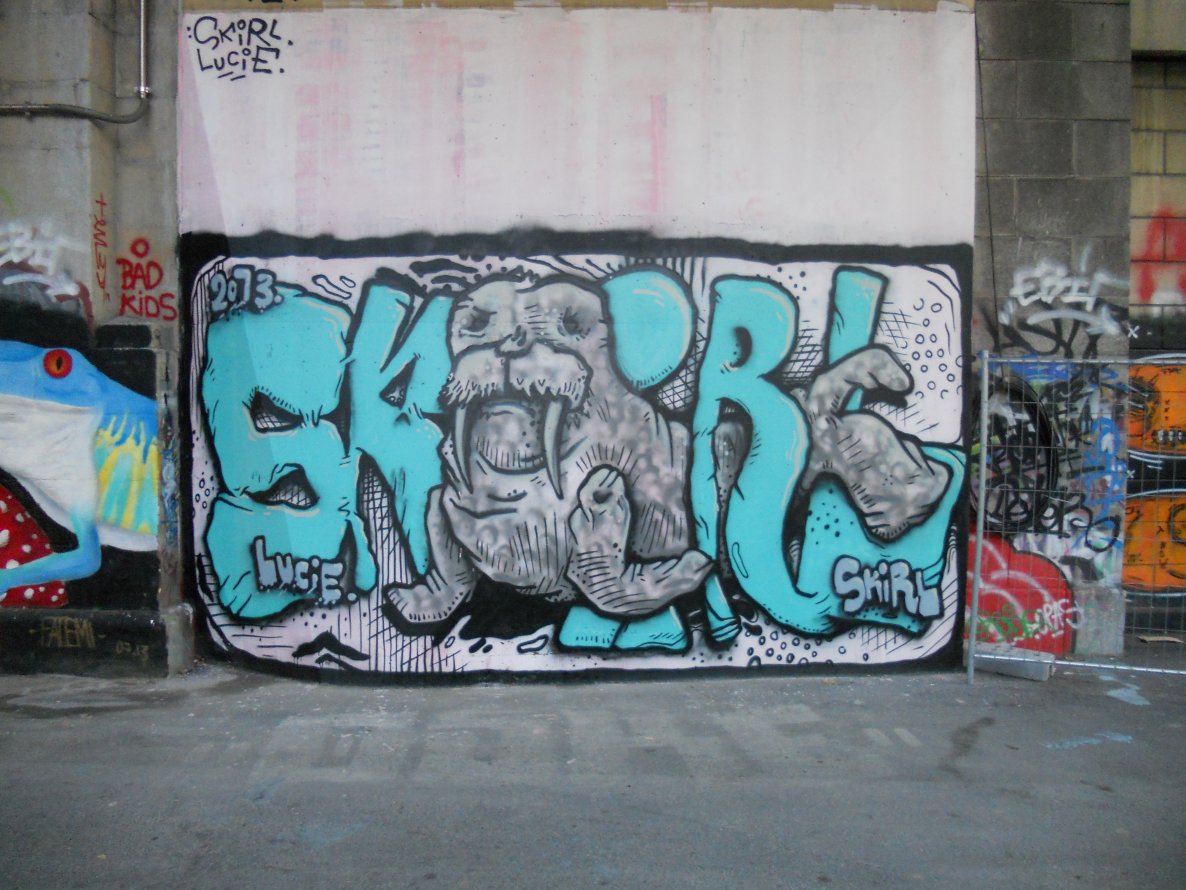 Graffiti Wall - Photo by Ghostwritter
