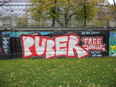 Graffiti Bombing - Photo by Ghostwritter