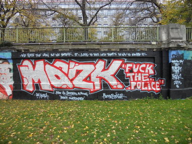 Graffiti Bombing - Photo by Ghostwritter