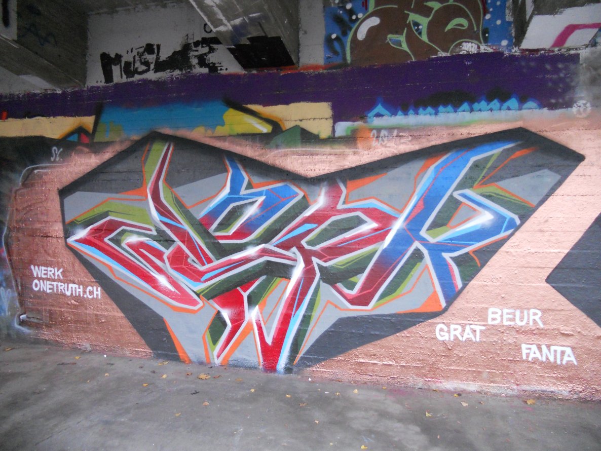 Graffiti Wall - Photo by Ghostwritter