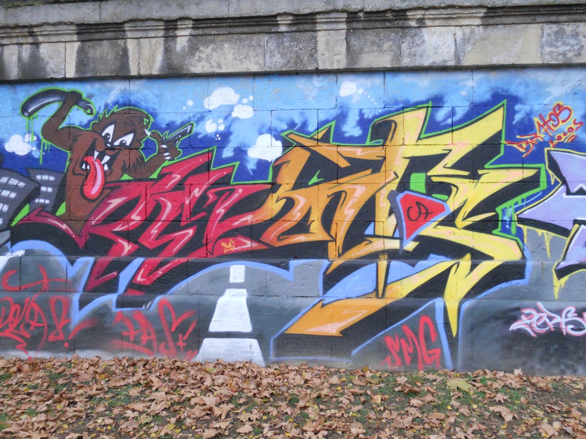 Graffiti Wall - Photo by Ghostwritter