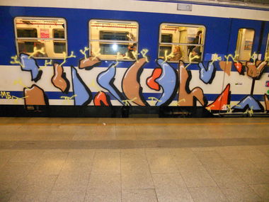 Graffiti Train - Photo by Ghostwritter