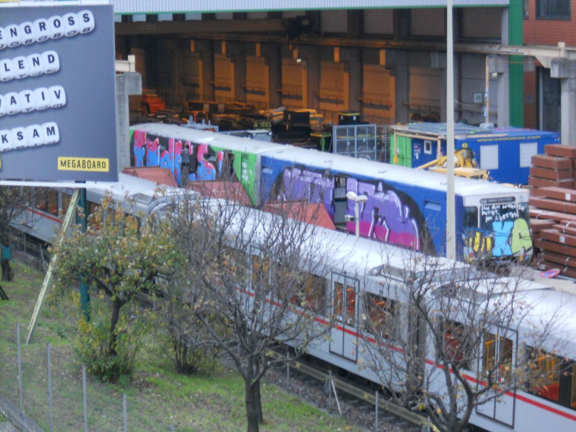 Graffiti Train - Photo by Ghostwritter