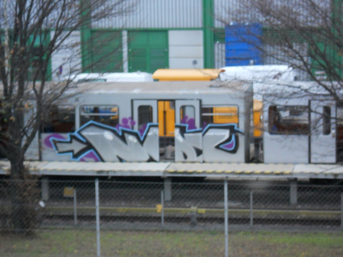 Graffiti Train - Photo by Ghostwritter