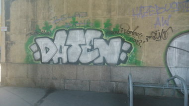Graffiti Bombing - Photo by Ghostwritter