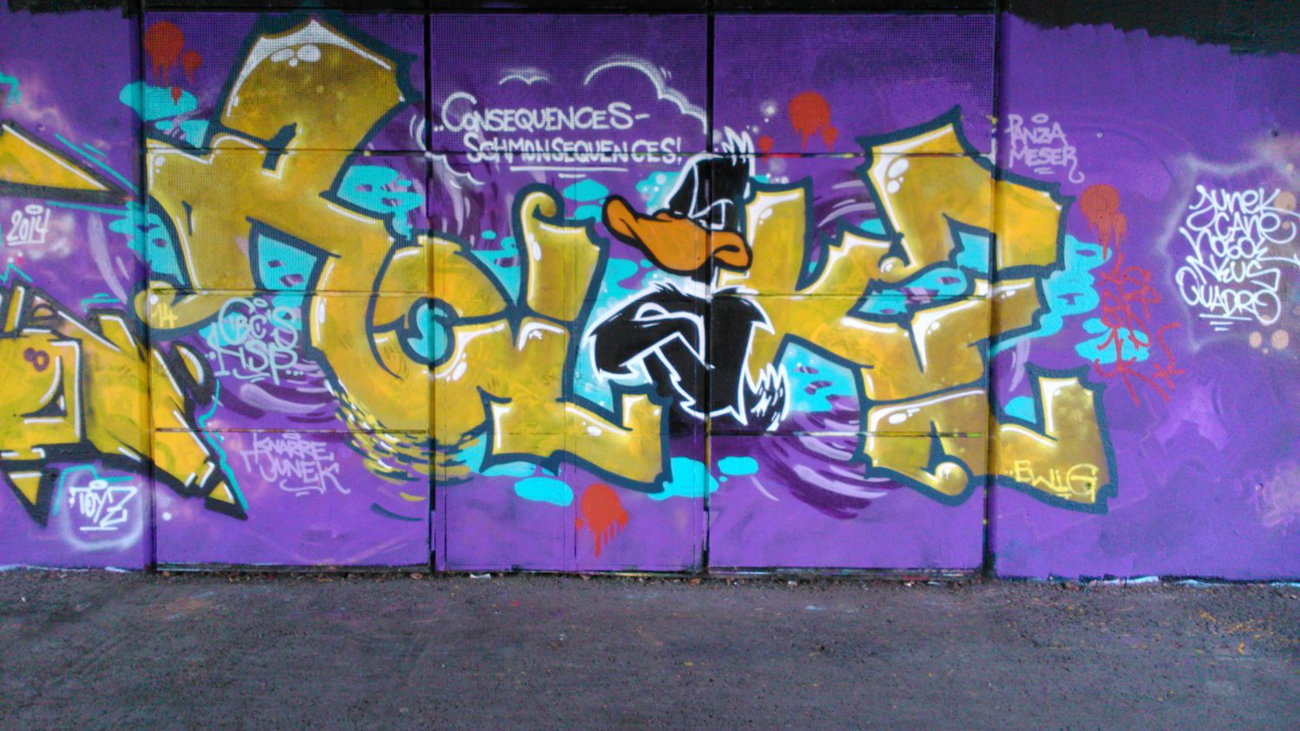 Graffiti Wall - Photo by Ghostwritter