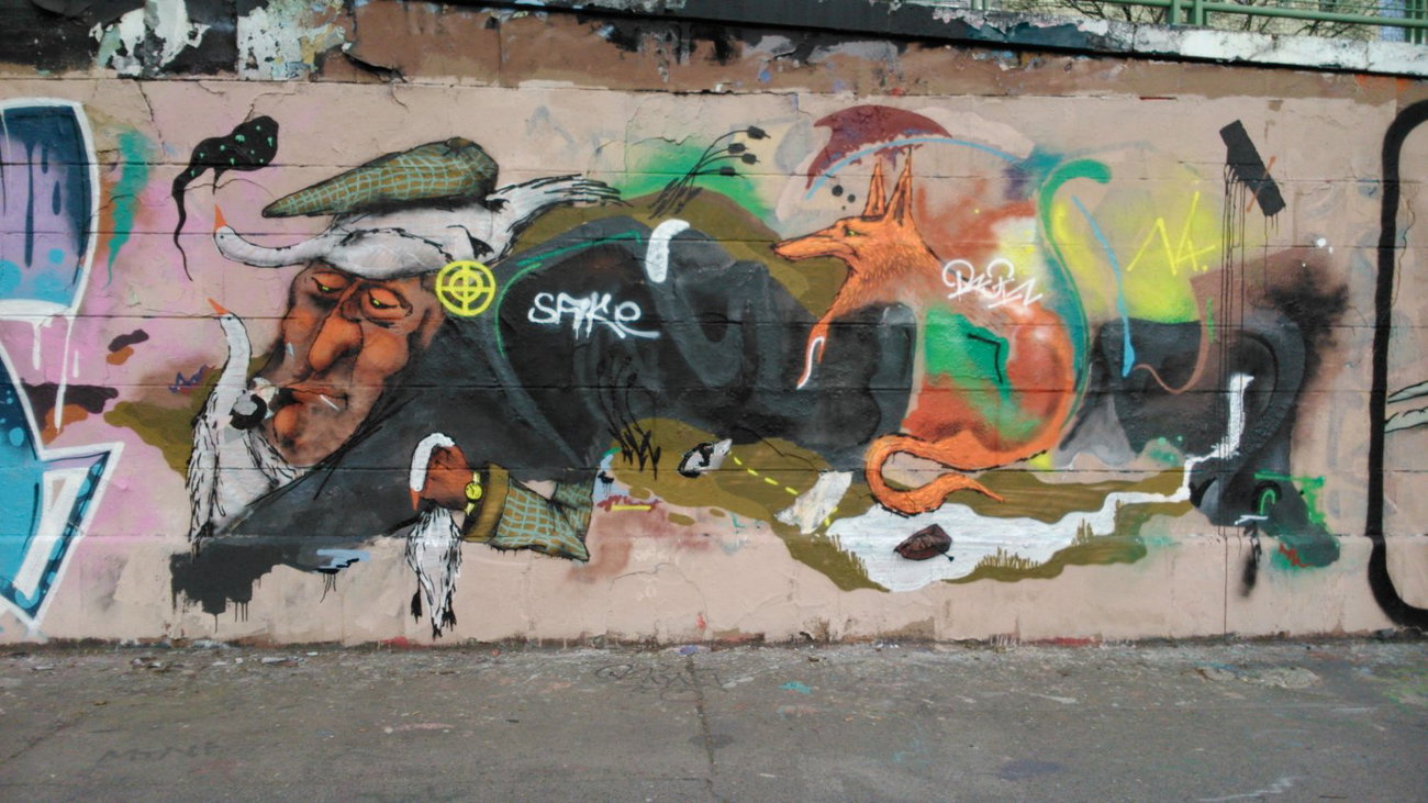 Graffiti Wall - Photo by Ghostwritter