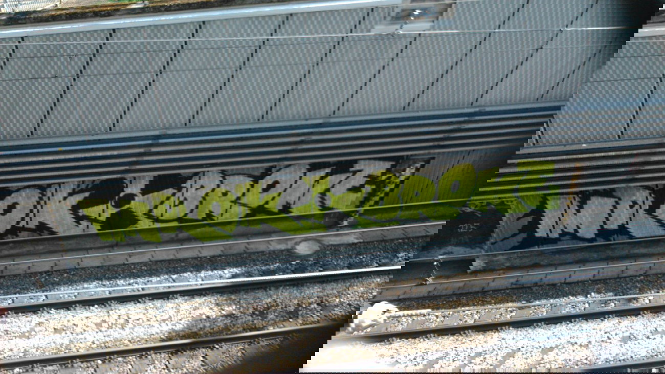 Graffiti Bombing - Photo by Ghostwritter