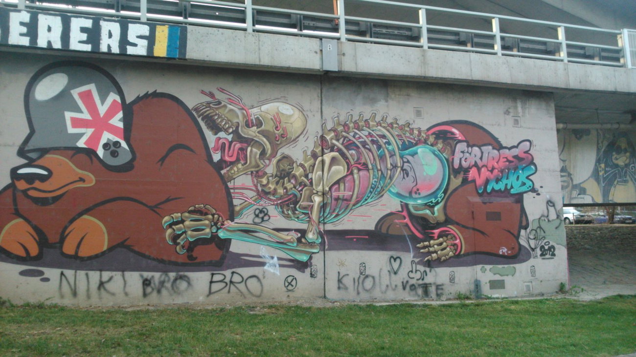 Graffiti Wall - Photo by Ghostwritter