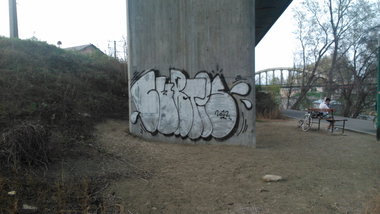 Graffiti Bombing - Photo by Ghostwritter