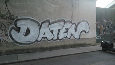 Graffiti Bombing - Photo by Ghostwritter