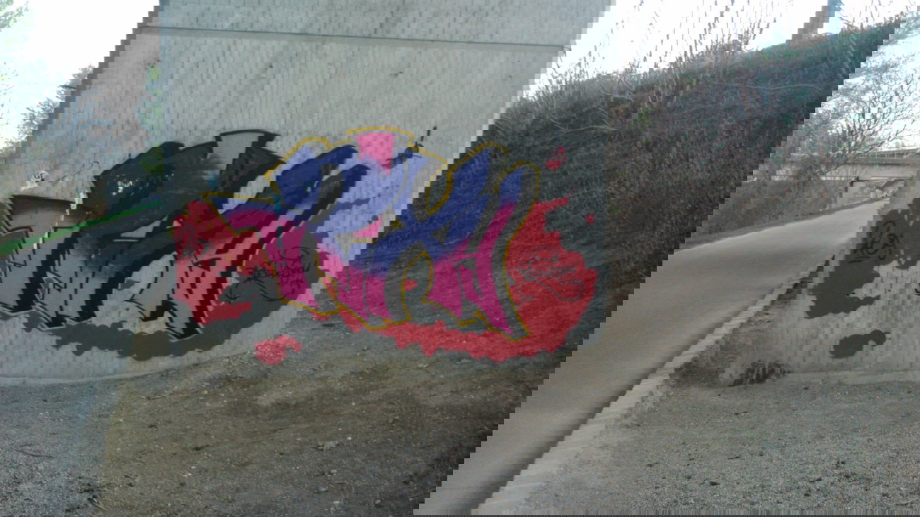 Graffiti Bombing - Photo by Ghostwritter