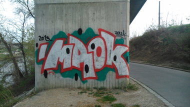 Graffiti Bombing - Photo by Ghostwritter