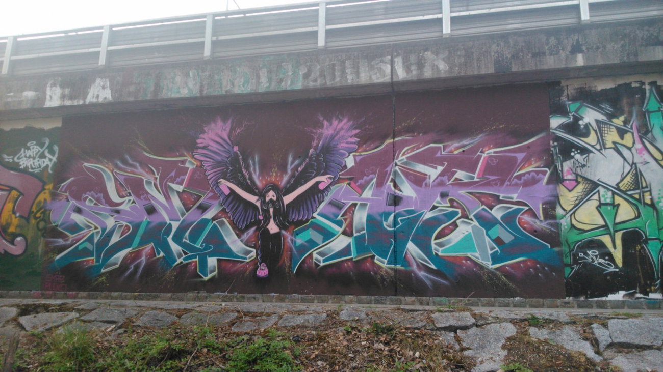 Graffiti Wall - Photo by Ghostwritter