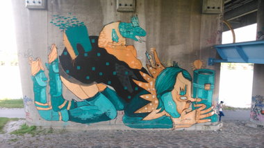 Graffiti Wall - Photo by Ghostwritter